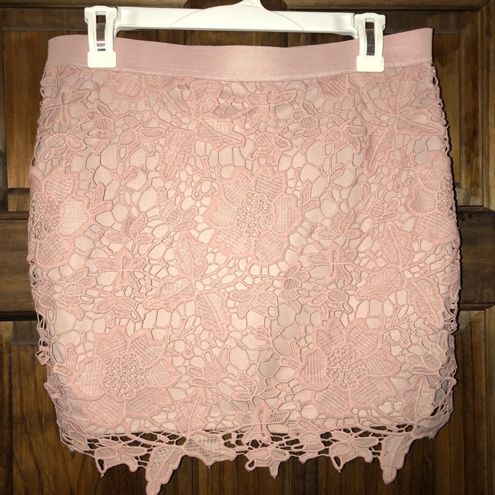American Eagle Crochet Skirt